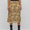 Hugo Boss Skirts-High-waisted A-line skirt with gathered details-hugo boss outlet 3