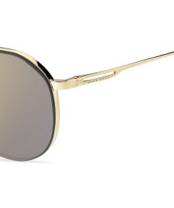 Hugo Boss Eyewear-Double-bridge sunglasses with fork temples-hugo boss near me 2