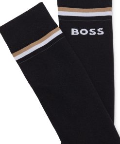 Hugo Boss-Equestrian riding socks with signature stripe and branding-hugoboss 2