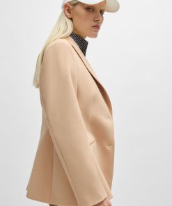 Hugo Boss Tailored Jackets-Single-breasted blazer in an hourglass silhouette-boss store