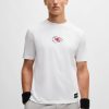 Hugo Boss T-Shirts-BOSS x NFL stretch-cotton T-shirt with special branding-boss outlet 4