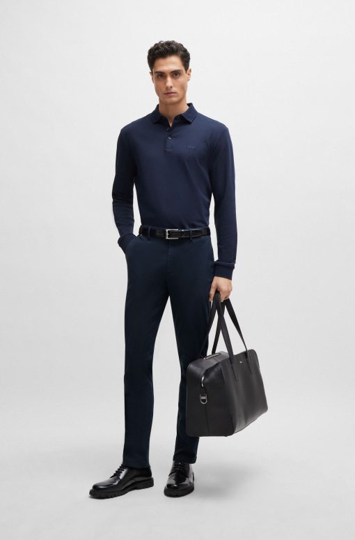 Hugo Boss Pants-Slim-fit chinos in a stretch-cotton blend-hugo boss near me - Image 2