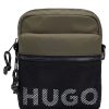 Hugo Boss Bags-Buckle-closure washbag with signature details-hugo 3