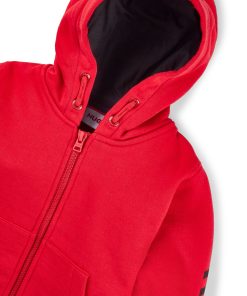 Hugo Boss-Kids’ zip-up hoodie with logo print-hugoboss 2