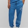 Hugo Boss Sweatshirts and Jogging Pants-Cotton-blend tracksuit bottoms with side-stripe tape-hugo boss outlet 4