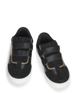 Hugo Boss-Kids’ trainers in leather and mesh-hugo boss store 2