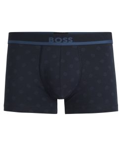 Hugo Boss Underwear-Stretch-cotton trunks with printed pattern-hugo by hugo boss 2