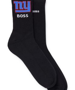 Hugo Boss Socks-BOSS x NFL two-pack of cotton short socks-hugo by hugo boss