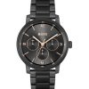 Hugo Boss Watches-Chronograph watch with branded silicone strap-boss store 3