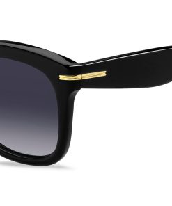 Hugo Boss Eyewear-Black-acetate sunglasses with gold-tone hinges-boss near me 2