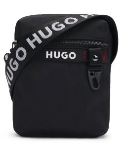 Hugo Boss Bags-Reporter bag with branded adjustable strap and zip closure-hugo