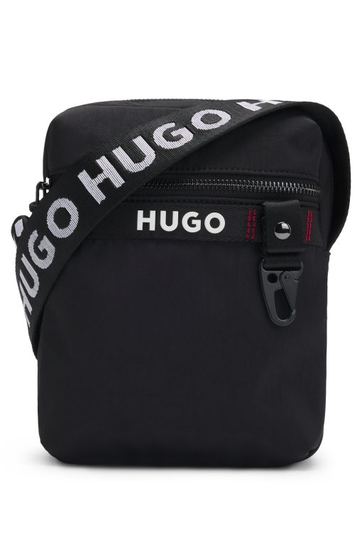 Hugo Boss Bags-Reporter bag with branded adjustable strap and zip closure-hugo