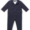 Hugo Boss-Gift-boxed velvet sleepsuit for babies-hugo boss near me 4