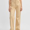 Hugo Boss Pants-Regular-fit high-waisted trousers with flared leg-hugo boss store 3