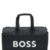 Hugo Boss-Logo-detailed cap in stretch nylon-hugo 3