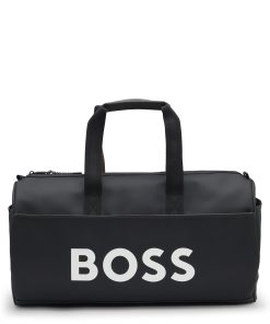 Hugo Boss Bags-BOSS x Matteo Berrettini  Faux-leather holdall with contrast logo-hugo boss near me