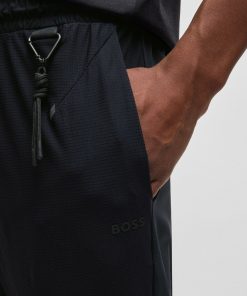 Hugo Boss Sweatshirts and Jogging Pants-Regular-fit tracksuit bottoms with quick-dry performance-boss store 2