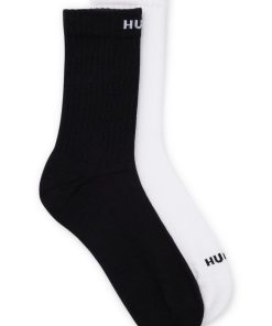 Hugo Boss Socks-Two-pack of short-length socks-hugo by hugo boss