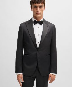 Hugo Boss-Slim-fit tuxedo suit in wool and silk-boss outlet