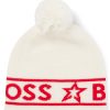 Hugo Boss-BOSS x Perfect Moment wool beanie hat with logo intarsia-boss store 3