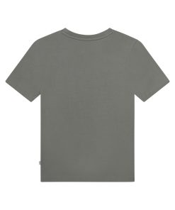 Hugo Boss-Kids’ slim-fit T-shirt in cotton with signature artwork-hugo by hugo boss 2