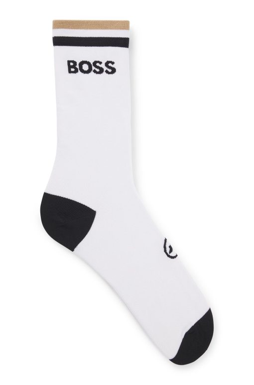 Hugo Boss Socks-BOSS x ASSOS moisture-wicking cycling socks with seamless construction-hugoboss