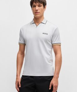 Hugo Boss Polo Shirts-BOSS x Matteo Berrettini active polo shirt with four-way stretch-boss store