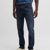 Hugo Boss-Delaware slim-fit jeans in blue soft-motion denim-boss hugo 4