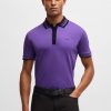 Hugo Boss Polo Shirts-Paddy polo shirt in quick-dry ribbed fabric-hugo boss outlet 4