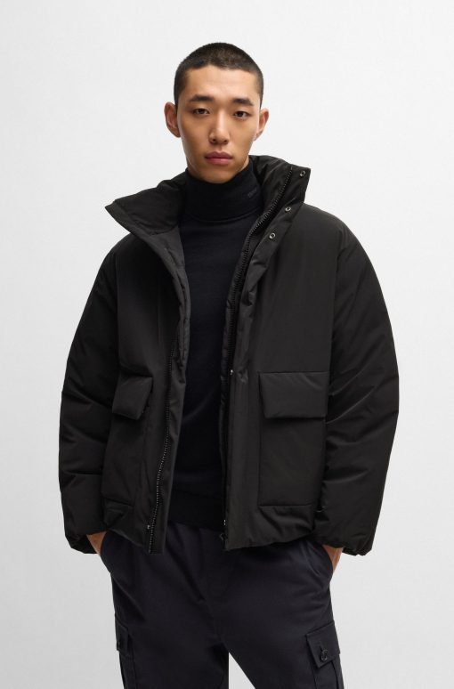 Hugo Boss Jackets and Coats-Water-repellent jacket with chamberless padding-hugoboss