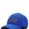 Hugo Boss-Knitted-piqué six-panel cap with embroidered logo-hugo boss store near me 3