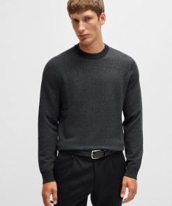 Hugo Boss Sweaters and Cardigans-Crew-neck sweater in wool-hugo