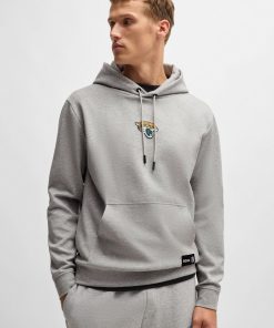 Hugo Boss Tracksuits-BOSS x NFL interlock hoodie with special branding-hugo boss store