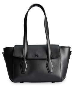 Hugo Boss Bags-NAOMI x BOSS leather tote bag with branded trims-boss near me