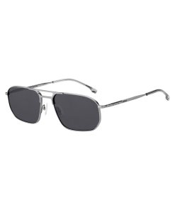 Hugo Boss Eyewear-Silver-tone sunglasses with tubular temples-hugo