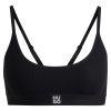 Hugo Boss Underwear, Pajamas, and Socks-Crossed-back bralette in stretch cotton with logo band-boss hugo 3