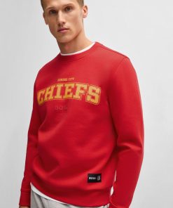 Hugo Boss Tracksuits-BOSS x NFL regular-fit sweatshirt with special branding-hugoboss 2