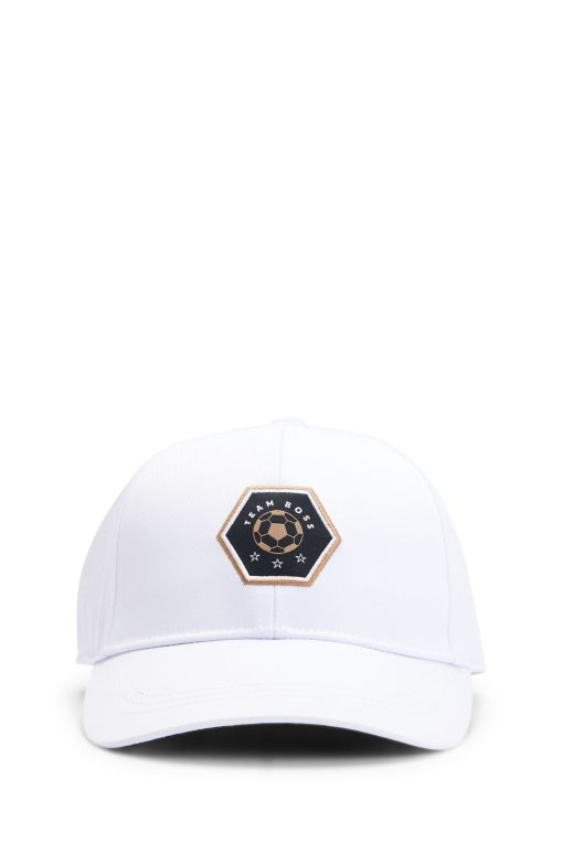 Hugo Boss-Kids' cap with logo badge-hugo