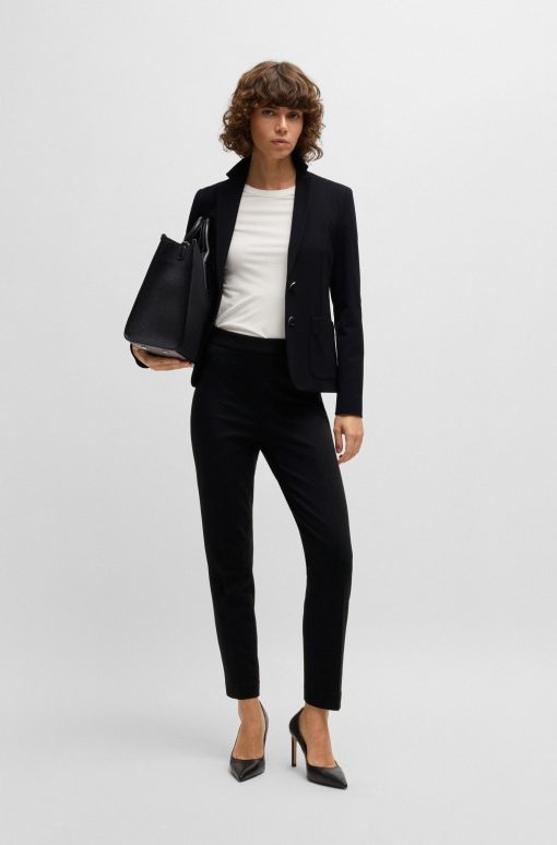 Hugo Boss Tailored Jackets-Extra-slim-fit jacket in stretch fabric-hugoboss - Image 2