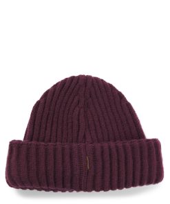 Hugo Boss-Fisherman beanie hat in virgin wool and cashmere-hugo boss store 2