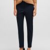 Hugo Boss Pants-Regular-fit trousers in virgin wool-boss store near me 3