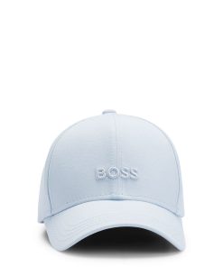 Hugo Boss-Baseball cap in cotton twill with embroidered logo-hugo 2