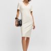 Hugo Boss Dresses-Business dress with seaming details-boss hugo 4