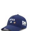 Hugo Boss-Logo-detailed cap in stretch nylon-hugo 3