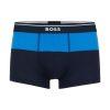 Hugo Boss Underwear-Cotton-blend trunks with stripes and logos-hugoboss 4