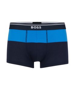 Hugo Boss Underwear-Cotton-blend trunks with color-blocking-hugo