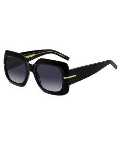 Hugo Boss Eyewear-Black-acetate sunglasses with gold-tone hinges-boss outlet