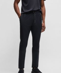 Hugo Boss Sweatshirts and Jogging Pants-Regular-fit tracksuit bottoms with quick-dry performance-boss store