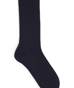 Hugo Boss Socks-Regular-length socks in a cashmere blend-hugo boss store near me