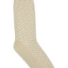 Hugo Boss Socks-Regular-length patterned socks in a mercerized-cotton blend-hugo 4